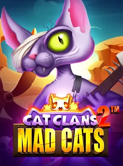 Cat Clans 2 Mad Cats Slot online at Spinfin